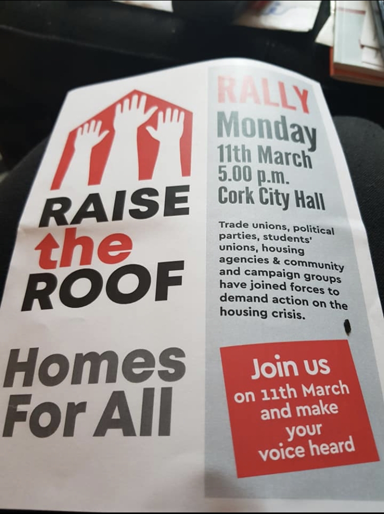 Raise the Roof Rally Campaigners March 2019